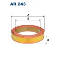 ORIGINAL® Filtron Luftfilter für Honda ACCORD I Hatchback PRELUDE I Coupe