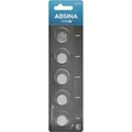 Absina Knopfzelle CR1616, 50 mAh, Lithium, 5 Stück