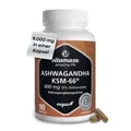 Ashwagandha KSM-66 600mg Extrakt hochdosiert 90 St