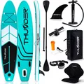 Sup 320Cm Aufblasbar - Set Mit Sitz, Doppelseitigem Paddel Und Rucksack