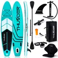 SUP 320CM AUFBLASBAR - SET MIT SITZ, DOPPELSEITIGEM PADDEL UND RUCKSACK