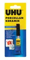 UHU PORZELLAN/KERAMIK Spezialsekundenkleber Schneller Reparaturkleber für Porzellan und Keramik 3g
