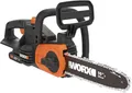 Worx Akku-Kettensäge, 25cm, 25 cm Schwertlänge, Set, inklusive 20V/2Ah Akku und Ladegerät