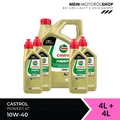 Castrol Power 1 4T 10W-40 API SN JASO MA-2 4+4 Liter = 8 Liter
