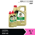 Castrol Power 1 4T 10W-40 API SN JASO MA-2 4+2 Liter = 6 Liter
