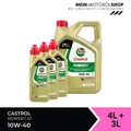 Castrol Power 1 4T 10W-40 API SN JASO MA-2 4+3 Liter = 7 Liter