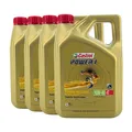 CASTROL Power 1 4T 10W-40 2-Rad Motorenöl API SN, JASO MA2, 4x4 Liter