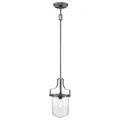 Braun Nickel Klassisch Hängelampe Pendelleuchte 1x60W/E27 25,4x61,2-151,2 [cm]