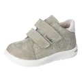 RICOSTA Jungen Low-Top Sneaker Laas, Kinder Lauflernschuhe, Weite: MITTEL, lose Einlage, Sympatex, Klettstiefel, Booties, eukalyptus/Stein (530), 23 EU