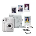 FUJIFILM instax mini 12™ Bundle Sofortbildkamera, Clay White