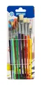 Stylex Brush Set with Brushes for School ,10 count (Pack of 1) 1 10 count (Pack 