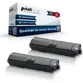 2x Kompatible Tonerkartuschen für Kyocera ECOSYS M2135dn M2635dn M2635dnw M2735dw P2200Series P2235dn P2235dw 1T02RV0NL0 TK1150K TK-1150 K TK 150 ...