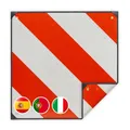 Warntafel Warnschild Fahrradträger Reflektortafel Italien Spanien Portugal