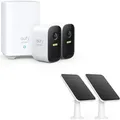 eufy eufyCam S210 (eufyCam 2C) 2-Cam Kit inkl. HomeBase 2 Solar (1920 x 1080 Pixels) (E88313D2)