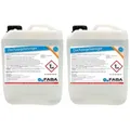 FABA Dachziegelreiniger Konzentrat, Dachziegel Reiniger  2 x 5 L