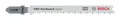 BOSCH Stichsägeblatt Pro Hardwood clean (3 Stück), T101BF, 100 mm - 3er-Pack