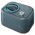 MEDION Eismaschine mit Kompressor (selbstkühlend, geeignet für die Zubereitung von Eiscreme, Frozen Yoghurt & Sorbet, 1 Liter, 100 Watt, Aluminium Eisbehälter, MD 10169)