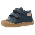 Naturino Amur Lauflernschuh Babyschuh, Klettschuh mit Wollfutter, Größenschablone zum Download blau 31 EU