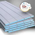 Fußbodenheizung Platte XPS 500 Trockenbau 120x60x2,5 cm 16 mm Rohr Renovierung