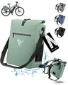 MIVELO Fahrradtasche 3in1 Gepäckträgertasche, Rucksack für Fahrrad Gepäckträger wasserdicht