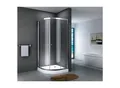 Fa-Bausysteme Glasdusche Fulda Klarglas 100 x 100 cm ohne Wanne