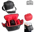 K-S-Trade Kameratasche für Canon EOS R50, Kameratasche Fototasche Schultertasche Zubehör Tasche einteilbare