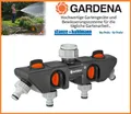 Gardena 8194-20 Wasserhahn 4 Wege Verteiler / Wasserverteiler 4 Fach absperrbar