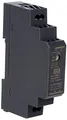 Hutschienen-Netzteil, 15 W, 12 V, 1,25 A; MeanWell HDR-15-12; DIN-Schienen-Transformator.
