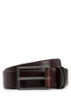 BOSS Herren Gürtel Carmello, Braun (Dark Brown 202), 80