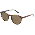 Polo Ralph Lauren 0PH4236 Herren-Sonnenbrille Vollrand Rund Acetat-Gestell, braun