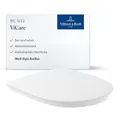 Villeroy & Boch WC-Sitz ViCare barrierefrei Weiß Alpin AntiBac - mit Absenkautomatik - Abnehmbarer, bruchsicherer Toilettensitz aus Duroplast - Antibakterieller Klodeckel D-Form - Original Ersatzteil