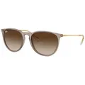 Ray-Ban Erika RB 4171 674413 - Sonnenbrille  - Light Braun Transparent