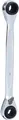 KS-Tools 4 in 1 GEARplus® Doppel-Ratschenringschlüssel, umschaltbar, 8x9x10x11mm 720412