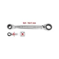 4 in 1 GEARplus Doppel-Ratschenringschlüssel, umschaltbar 8x9x10x11mm KS TOOLS