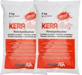HobbyFun Modelliermasse Gießmasse KERAflott 2 x 5 kg weiß (2 Stück), Keramik, Porzellan, bemalbar, bruchfest