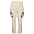 Sean John Jogginghose Sean John Script Logo Ripstop Trackpant beige|schwarz M