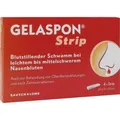 GELASPON Strip 1x1x4 cm Gelatineschwamm 4 ST