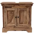 Waschbeckenunterschrank Jali 70x65x35 aus indischem Sheesham-Holz