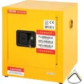 **11 Gallonen Sicherheitsbehälter – 43 x 43 x 46 cm – Gefahrstoffschrank mit manuellen Scharnieren – Hitzebeständig**