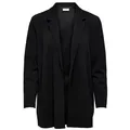 JDY Kurzblazer Geggo (1-tlg) Plain/ohne Details schwarz L (40)