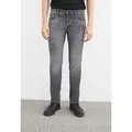 Jack & Jones Slim-fit-Jeans JJIGLENN mit Used-Look und Stretchkomfort Abriebeffekte, modisch, slim fit, Baumwollmischung schwarz 30