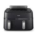 Philips Steam Airfryer NA551/00 5000 Series Doppel-Heißluftfritteuse Airfryer
