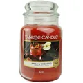 Yankee Candle Duftkerze Apple & Sweet Fig im Glas Jar 623 g Housewarmer