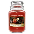 Yankee Candle Apple&Sweet Fig grosse Duftkerze im Glas 623g Apfel&Süße Feige