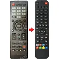 Ersatz Fernbedienung für Orion TV 076R0TR011
