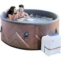 PureHaven aufblasbarer Whirlpool 173x173x70 cm für 6 Personen selbstreinigend inkl. Filterkatuschen (6 Pers.) (43781127)
