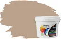 RyFo Colors Silikonharz Fassadenfarbe Lotuseffekt Trend Beige 3l - bunte Fassadenfarbe, weitere Braun Farbtöne und Größen erhältlich, Deckkraft Klasse 1