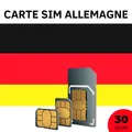 Prepaid Internet SIM-Karte für Deutschland - 30 Tage gültig 1 GB Daten LTE Lo...
