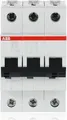 ABB S203-B32 | Leitungsschutzschalter 3-polig | B-Charakteristik | 32A | 400V | 6kA | Hutschiene | System pro M compact