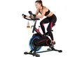 AsVIVA Speedbike S11 Indoor Cycle mit 18 kg Schwungmasse, leise, ergonomisch, 18 Kg Schwungmasse, leiser Riemenantrieb, 120 Kg Nutzergewicht